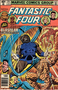 Fantastic Four - 215 - Fine - Newsstand