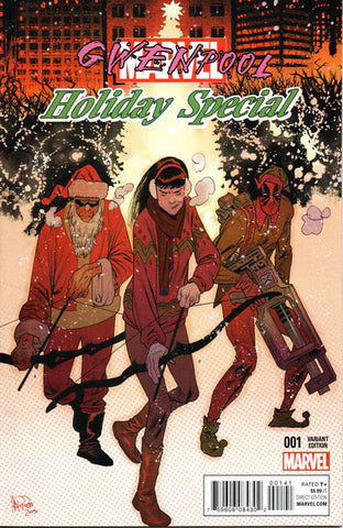 Gwenpool Holiday Special - 01 Alternate