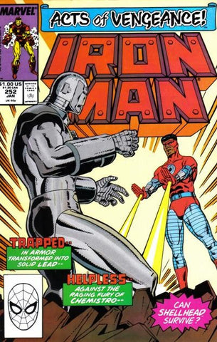 Iron Man #252 by Marvel Comics