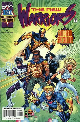 New Warriors #1 by Marvel Comics