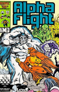 Alpha Flight #38 by Marvel Comics