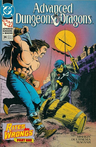 Advanced Dungeons And Dragons #34 by DC Comics