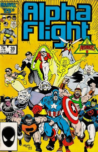 Alpha Flight #39 By Marvel Comics