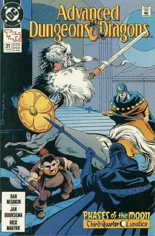 Advanced Dungeons And Dragons #21 by DC Comics