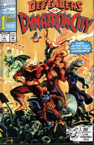 Defenders Of Dynatron City #1 by Marvel Comics