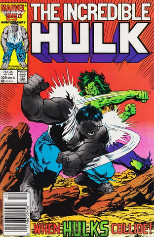 Incredible Hulk #326 by Marvel Comics