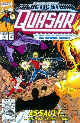 Quasar #32 by Marvel Comics