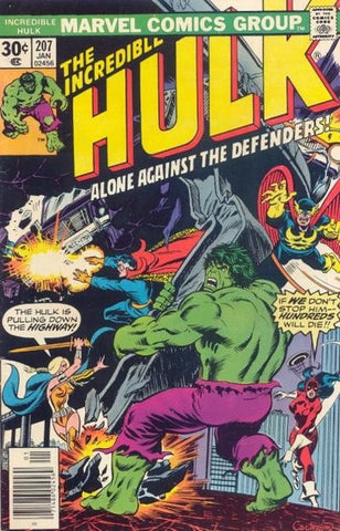 Incredible Hulk #207 by Marvel Comics