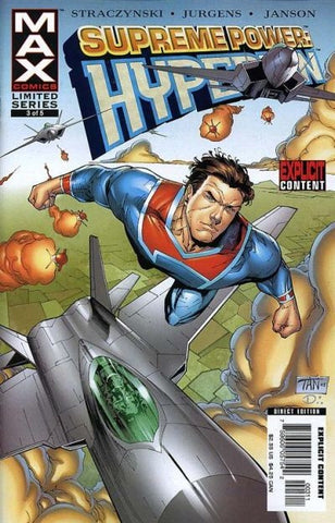 Supreme Power Hyperion #3 by Marvel Max Comics