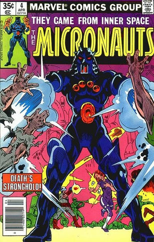 Micronauts #4 by Marvel Comics