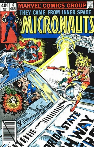 Micronauts #6 by Marvel Comics