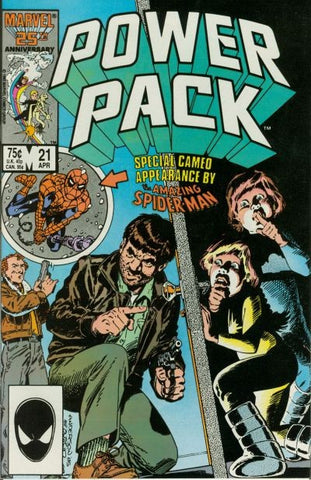 Power Pack #21 by Marvel Comics