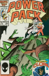 Power Pack #24 by Marvel Comics