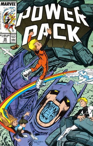 Power Pack #36 by Marvel Comics