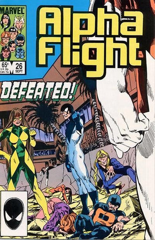 Alpha Flight #26 by Marvel Comics