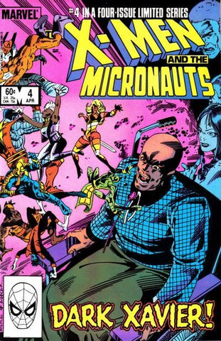 X-Men and the Micronauts #4 by Marvel Comics