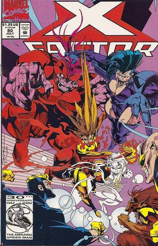 X-Factor #80 by Marvel Comics