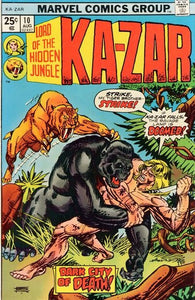 Ka-Zar #10 by Marvel Comics