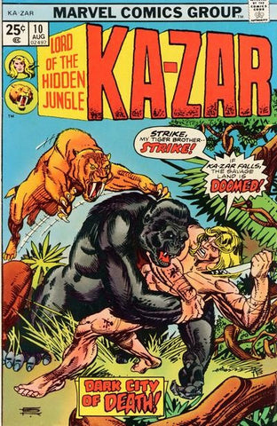 Ka-Zar #10 by Marvel Comics