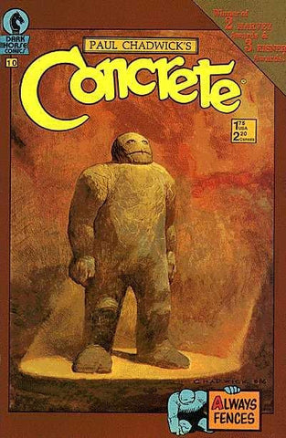 Concrete #10 by Dark Horse Comics