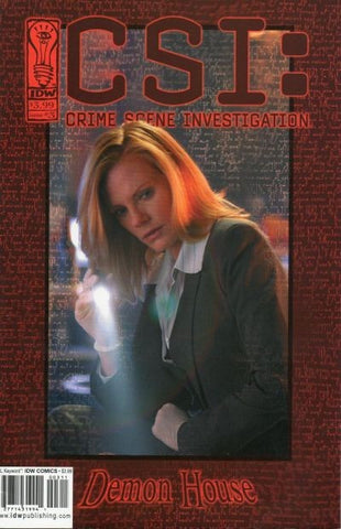 CSI Demon House #3 by IDW Comics