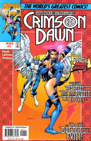 Archangel and Psylocke Crimson Dawn #1 by Marvel Comics