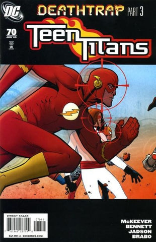 Teen Titans #70 by DC Comics - Deathtrap