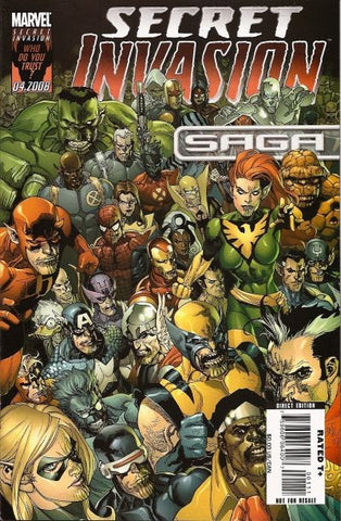 Secret Invasion Saga #1 by Marvel Comics