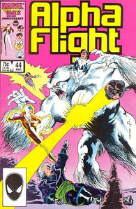 Alpha Flight #44 By Marvel Comics