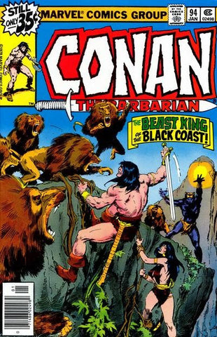 Conan The Barbarian #94 by Marvel Comics