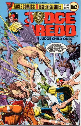 Judge Dredd Judge Child Quest #2 by Eagle Comics