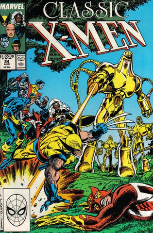 Classic X-Men #24 by Marvel Comics