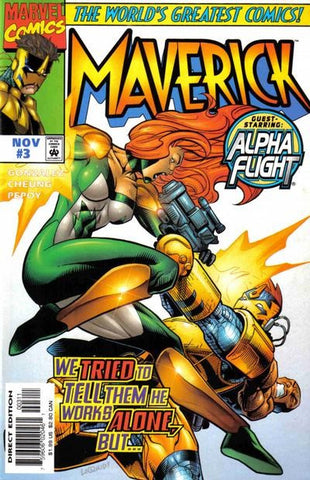 Maverick #3 by Marvel Comics