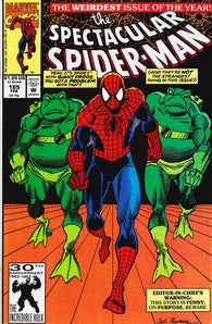 Spectacular Spider-Man #185 by Marvel Comics