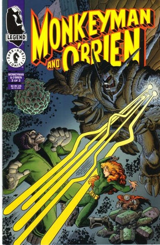 MonkeyMan And O'brien #3 by Dark Horse Comics