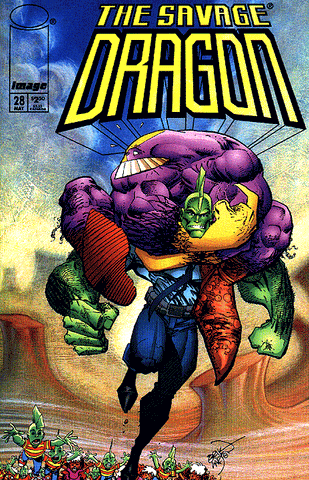 Savage Dragon #28 by Image Comics