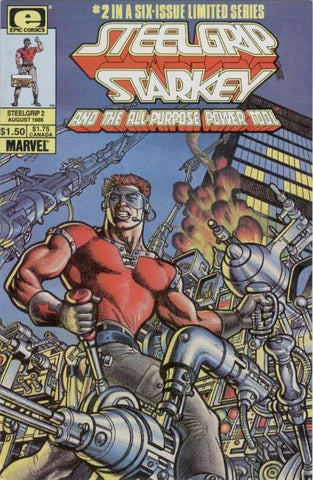 Steelgrip Starkey #2 by Epic Comics