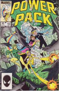 Power Pack #10 by Marvel Comics