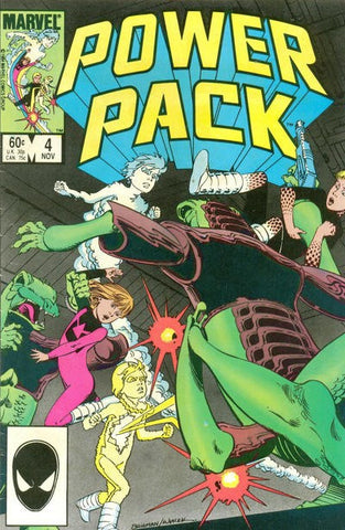 Power Pack #4 by Marvel Comics