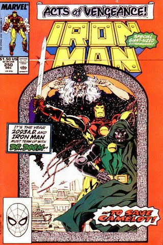 Iron Man #250 by Marvel Comics