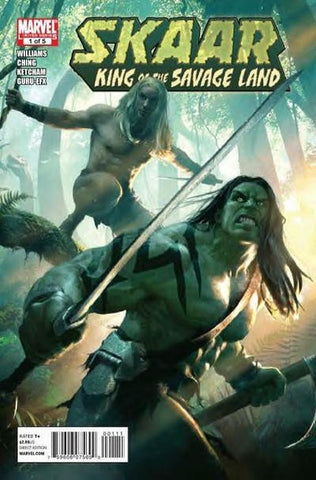 Skaar King Of The Savage Land #1 by Marvel Comics