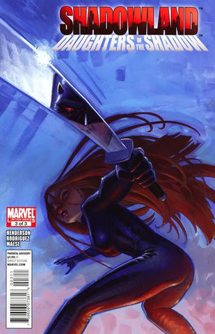 Shadowland Daughters Of The Shadow #3 by Marvel Comics