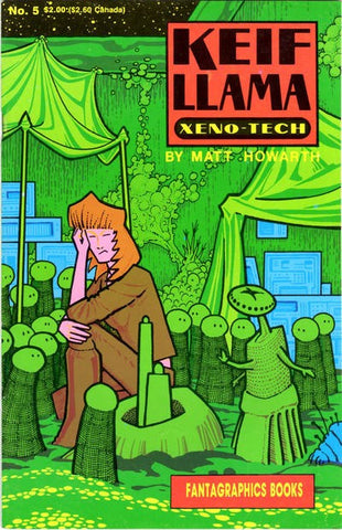 Keif Llama Xeno-Tech #5 by Fantagraphics