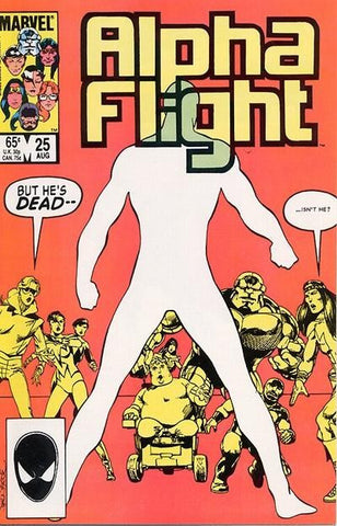 Alpha Flight #25 by Marvel Comics