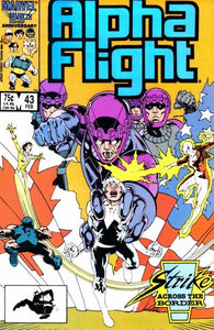 Alpha Flight #43 by Marvel Comics