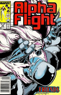 Alpha Flight #46 by Marvel Comics