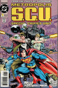 Metropolis S.C.U. Special Crimes Unit #1 by DC Comics