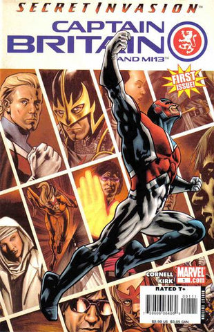 Captain Britain and MI13 - 001