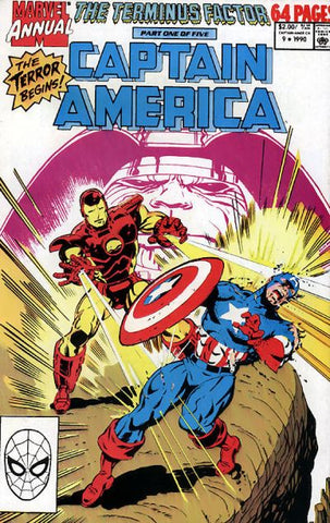 Captain America Annual #9 by Marvel Comics