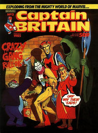 Captain Britain Magazine #2 by Marvel Comics